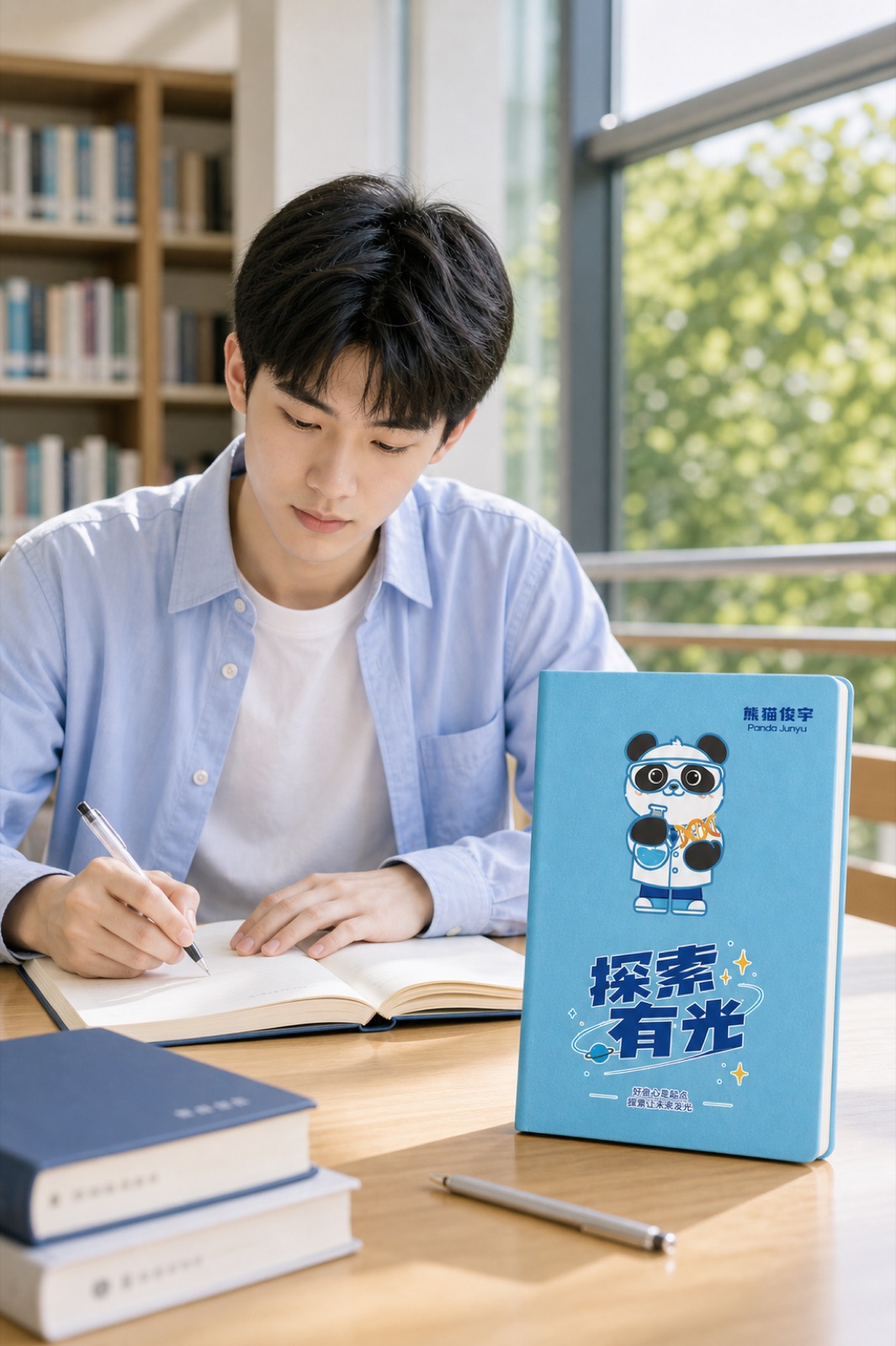 探索有光主题笔记本展示